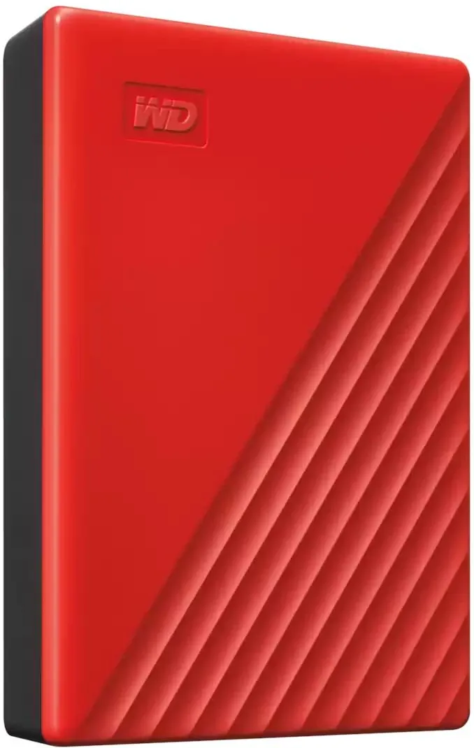 Внешний жесткий диск Western Digital My Passport HDD 4TB Красный (WDBPKJ0040BRD-WESN)