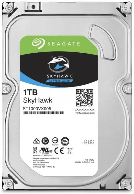 Жесткий диск Seagate Skyhawk 1TB 3.5" ST1000VX005