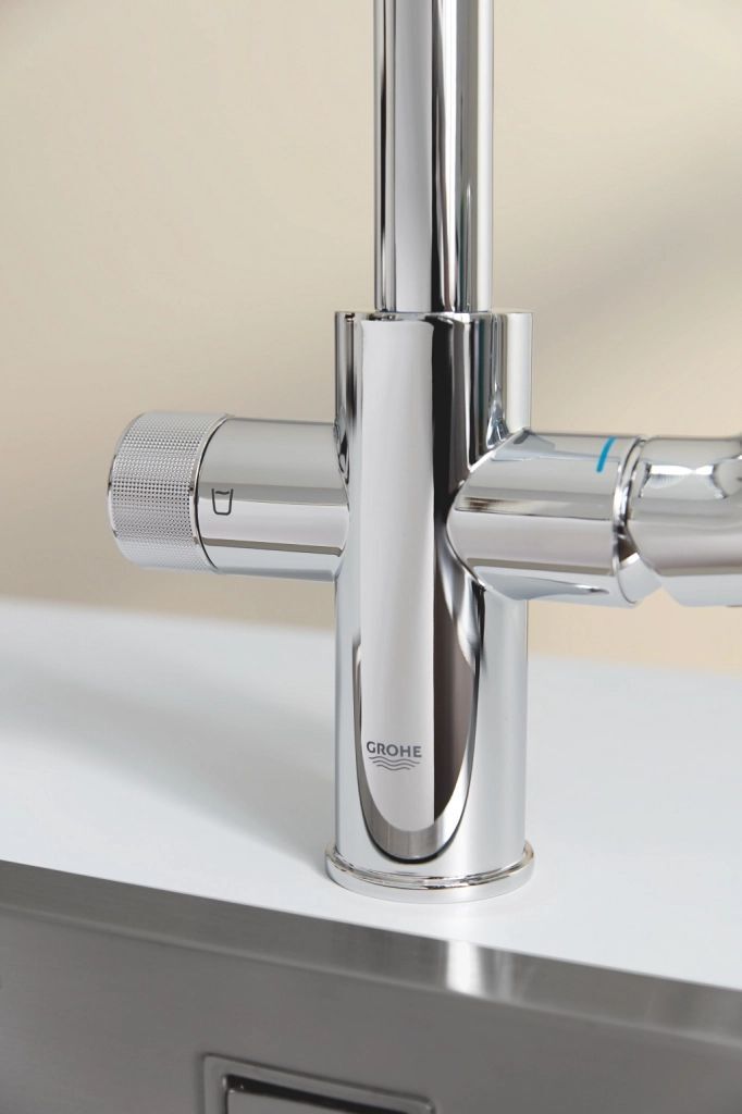 Стартовый комплект с фильтром-кран и фильтром Grohe Blue Pure Baucurve 30581000