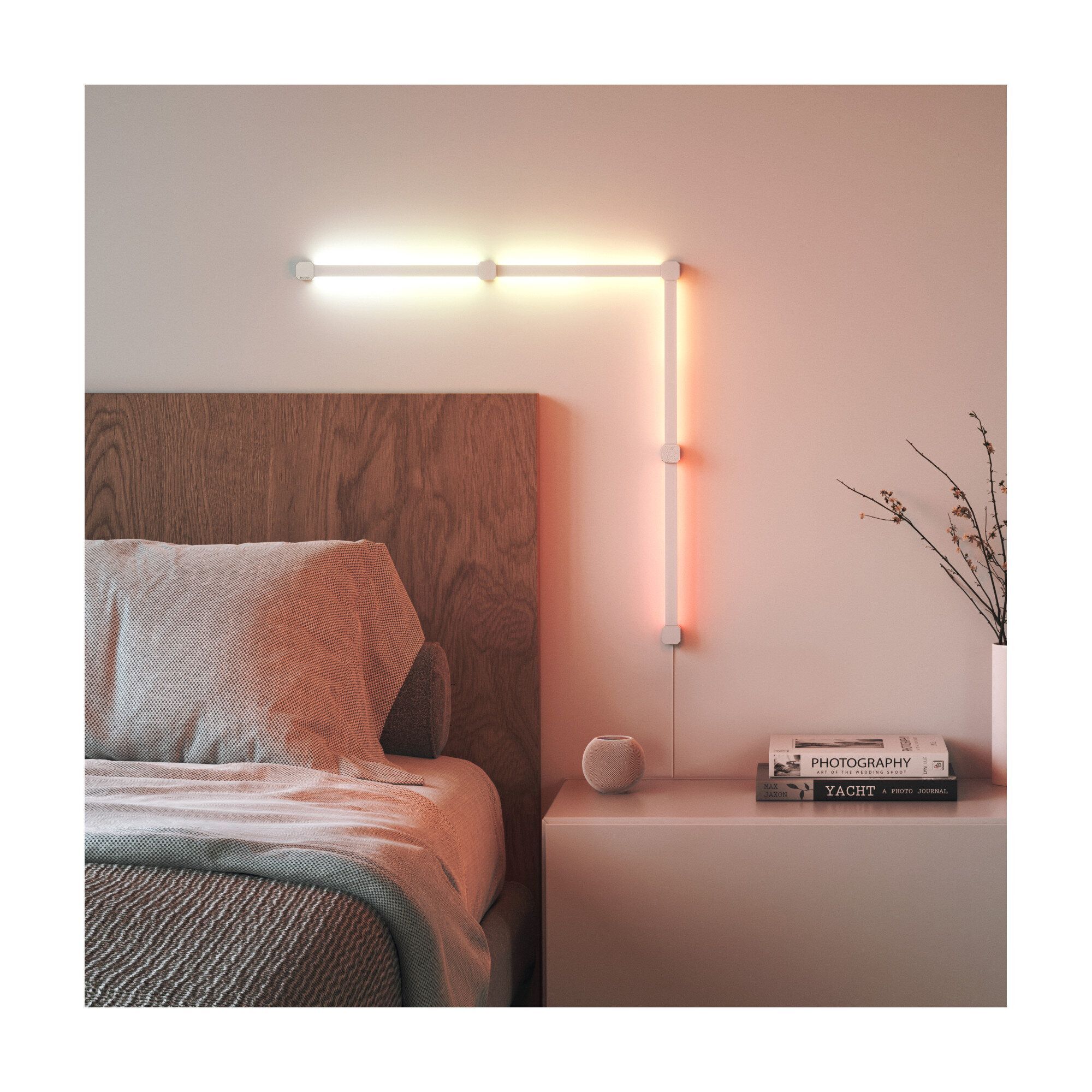 Стартовый комплект Nanoleaf Lines Squared (4 панели) NL59K02-4SN00