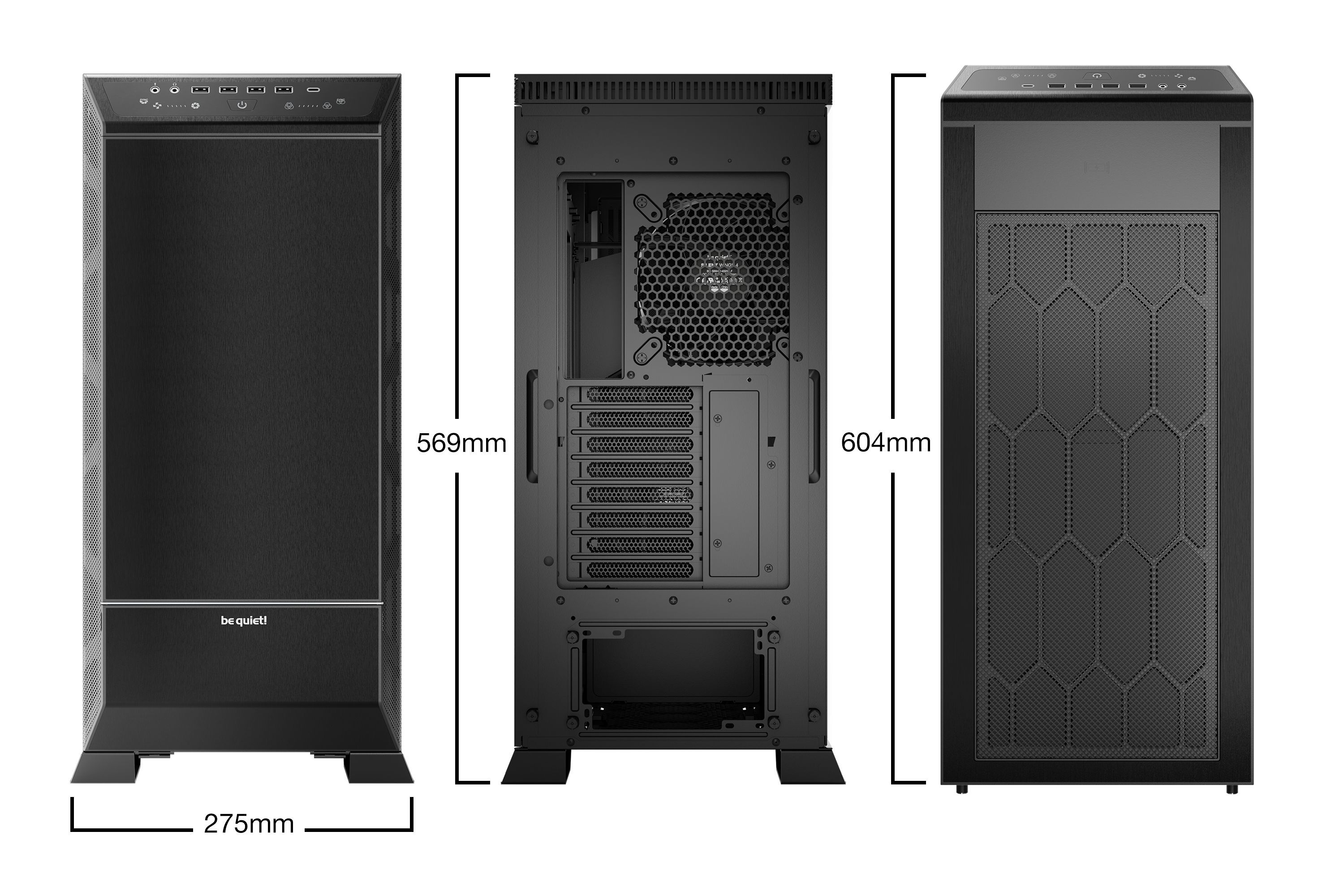 Корпус BE Quiet! DARK BASE 901 Black BGW50