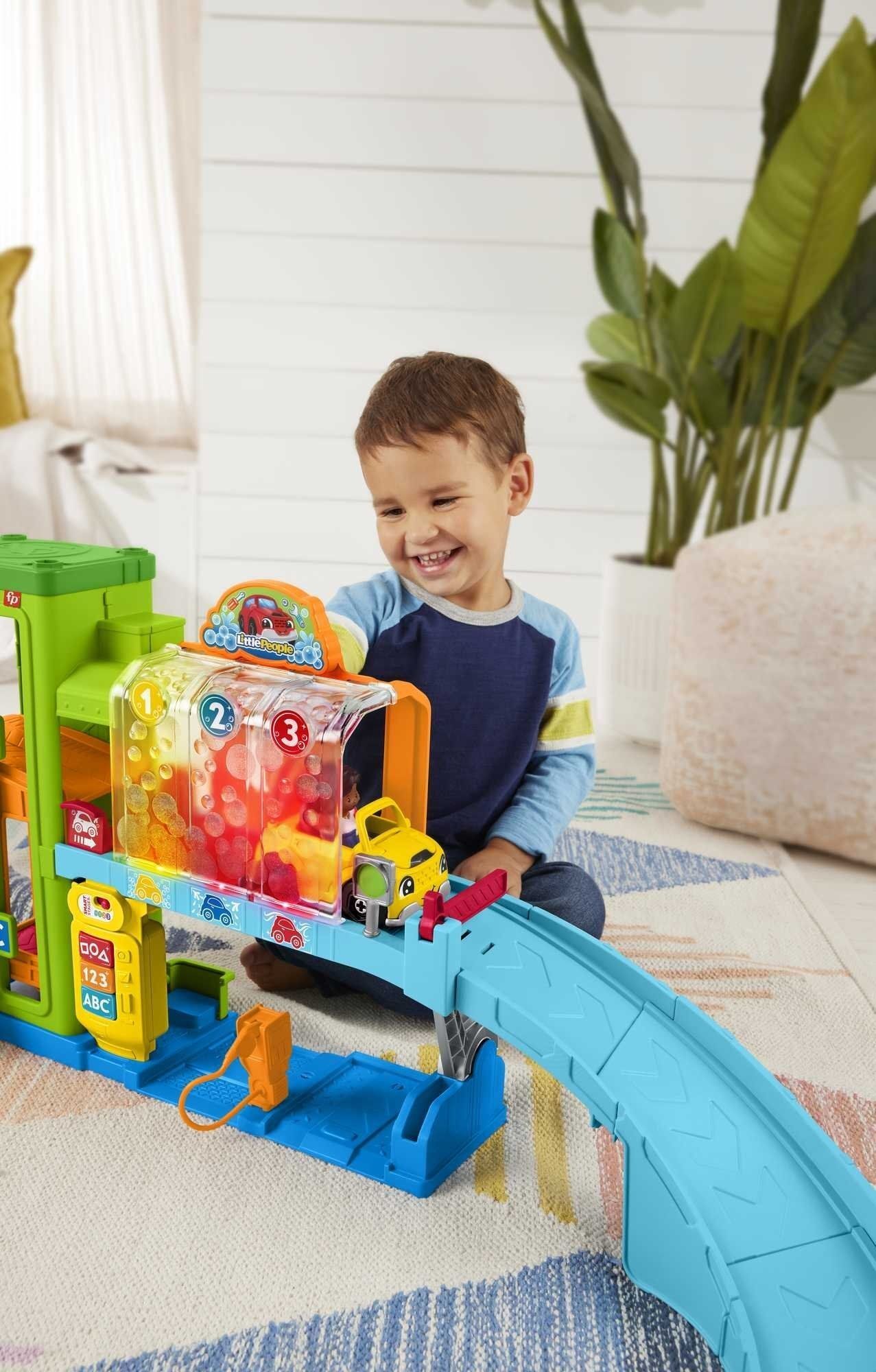Мастерская автомойки Fisher Price Little People HRC53