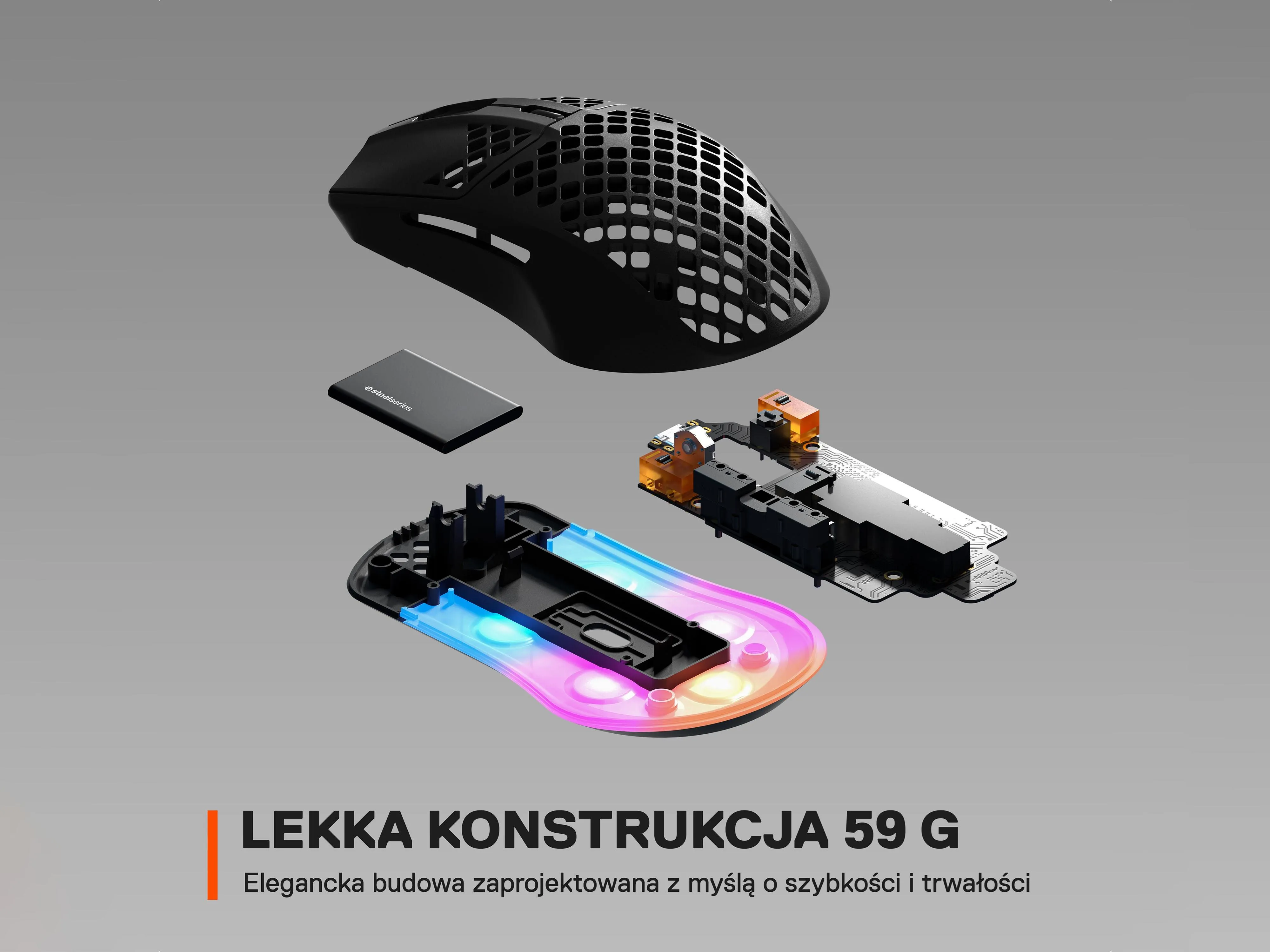 Игровая мышь SteelSeries Aerox 3 Onyx (62611)