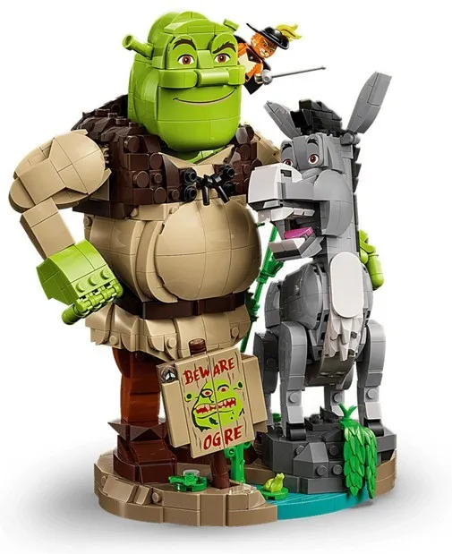 LEGO Shrek 72423 Шрек, Осёл и Кот в сапогах
