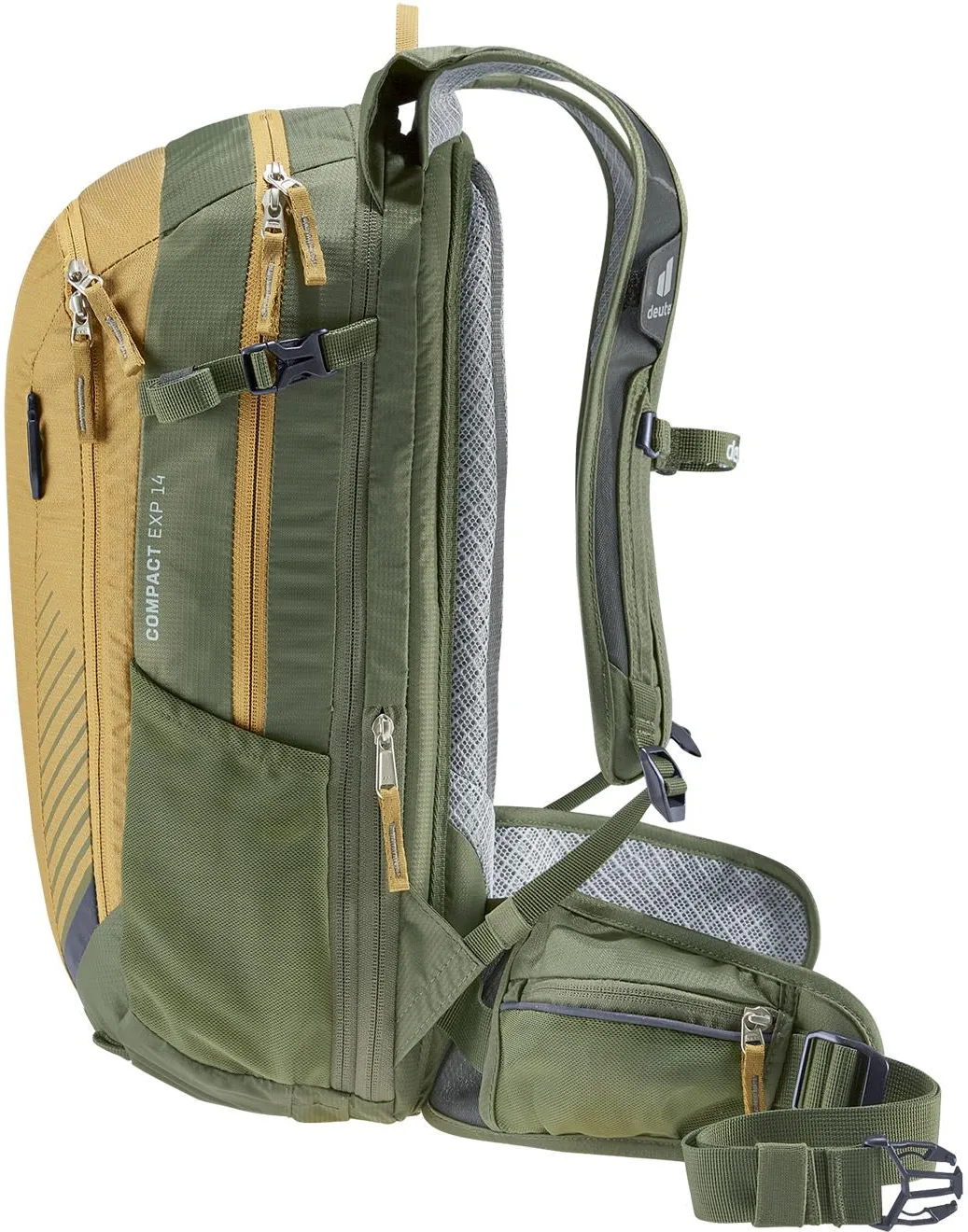 Рюкзак Deuter Compact EXP 14, карамельный/хаки