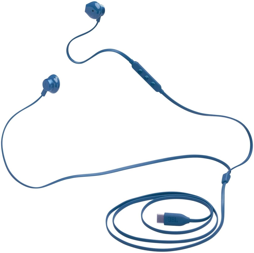Проводные наушники JBL Tune 305C USB-C (JBLT305CBLU), синий