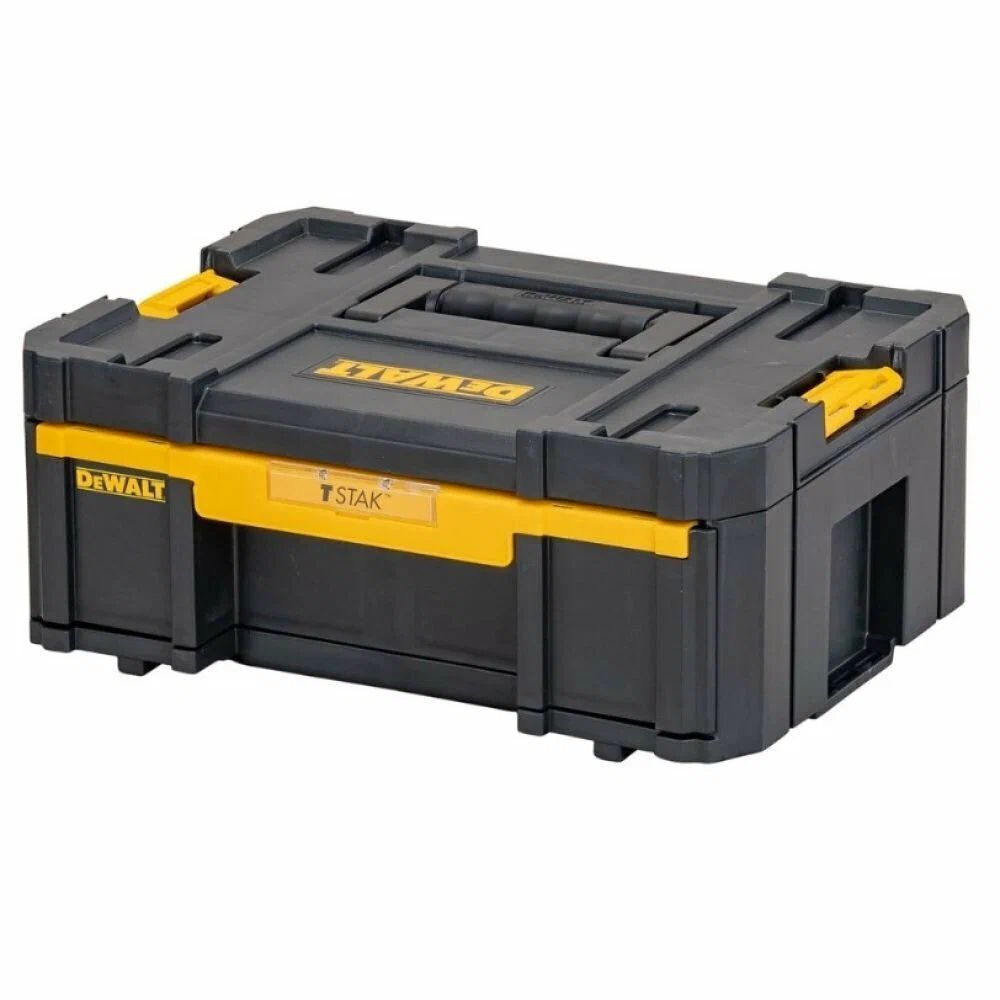 Ящик с органайзером DeWALT TSTAK DWST1-70705, 43x31x16 см, черный/желтый