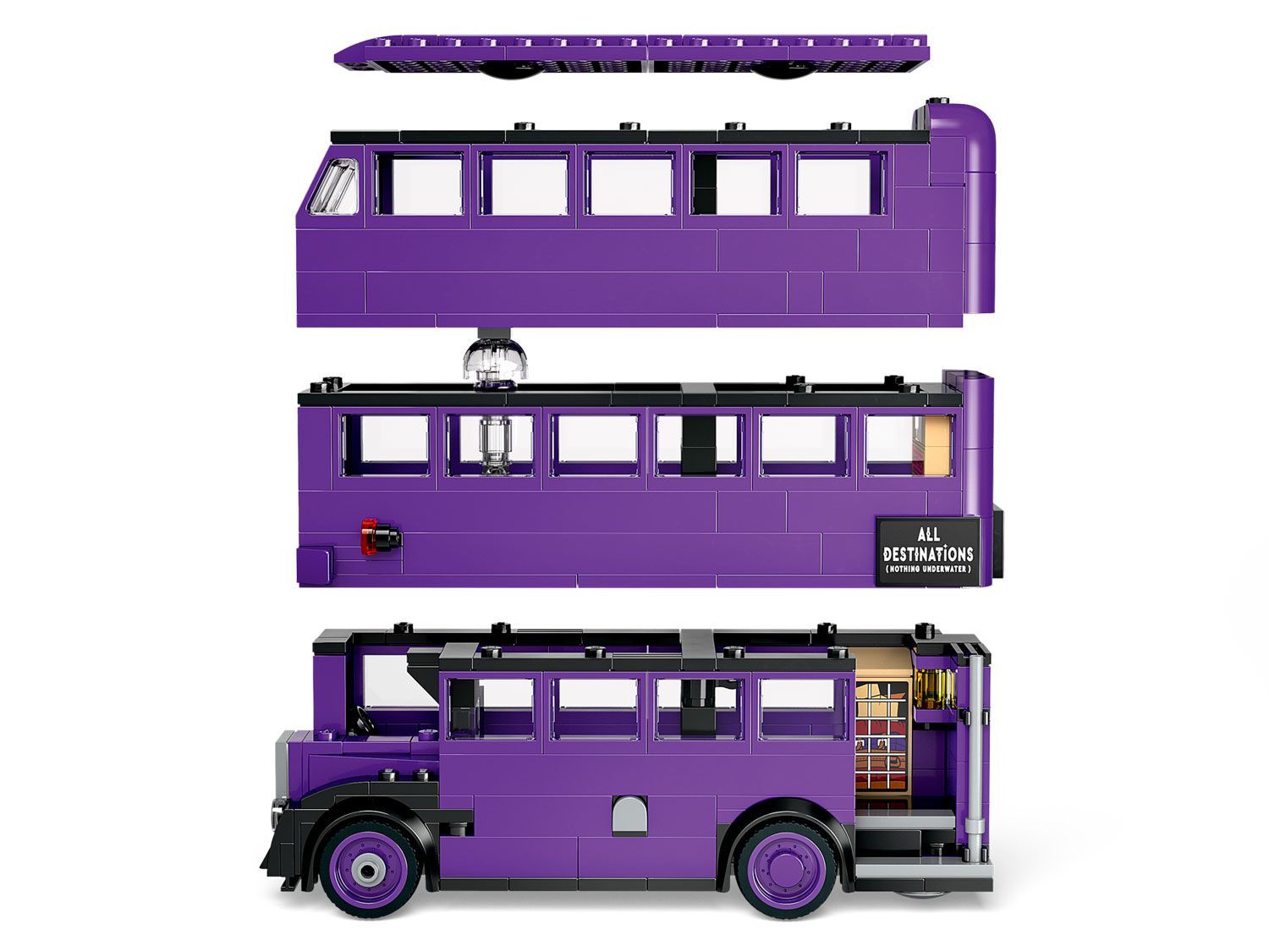 Конструктор LEGO Harry Potter 76446 Приключение на автобусе Ночной рыцарь