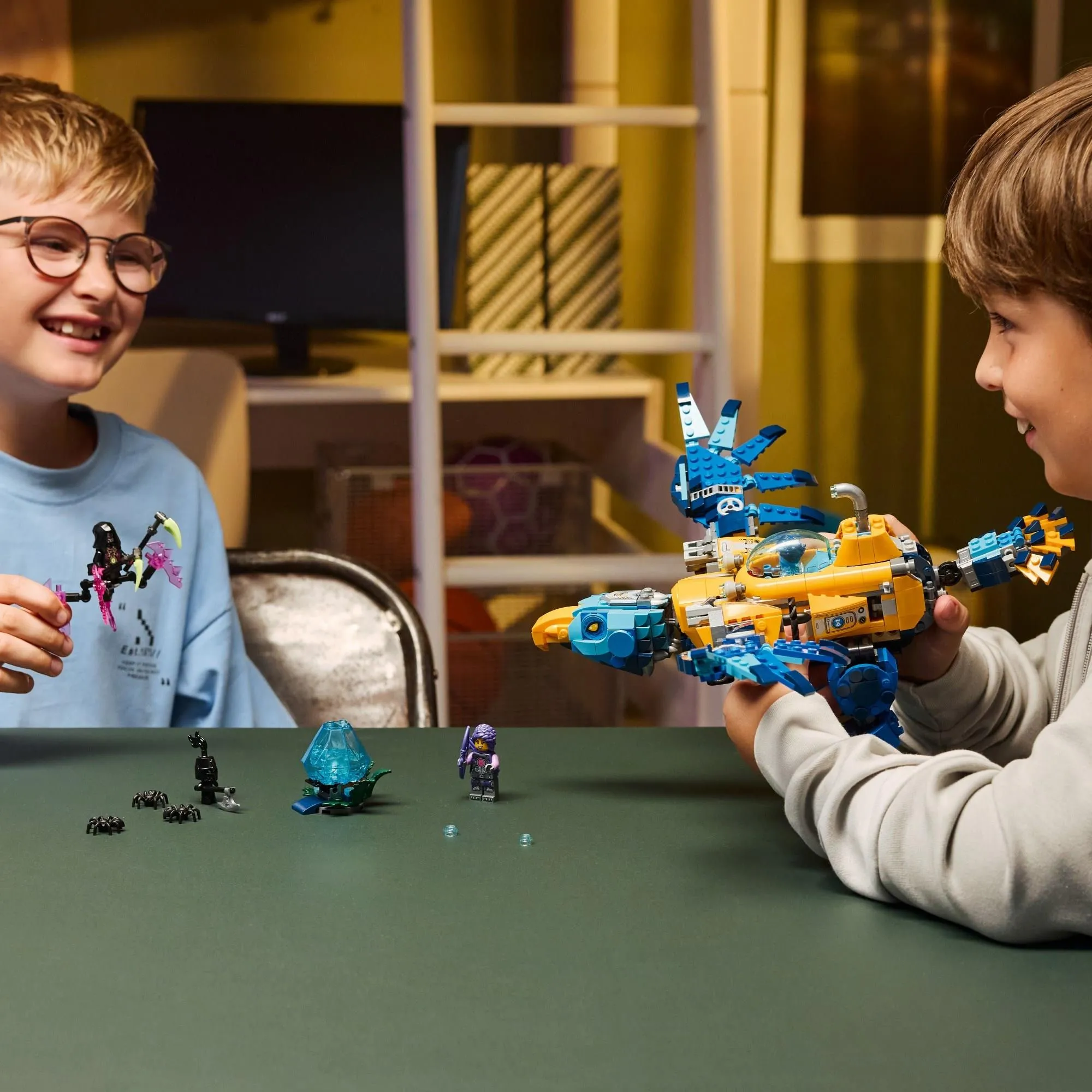 Конструктор LEGO DREAMZzz 71512 Крокодилоподводная лодка