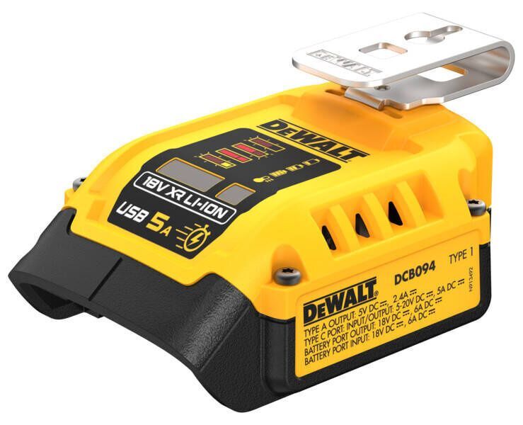 Адаптер зарядное устройство DeWalt USB DCB094K