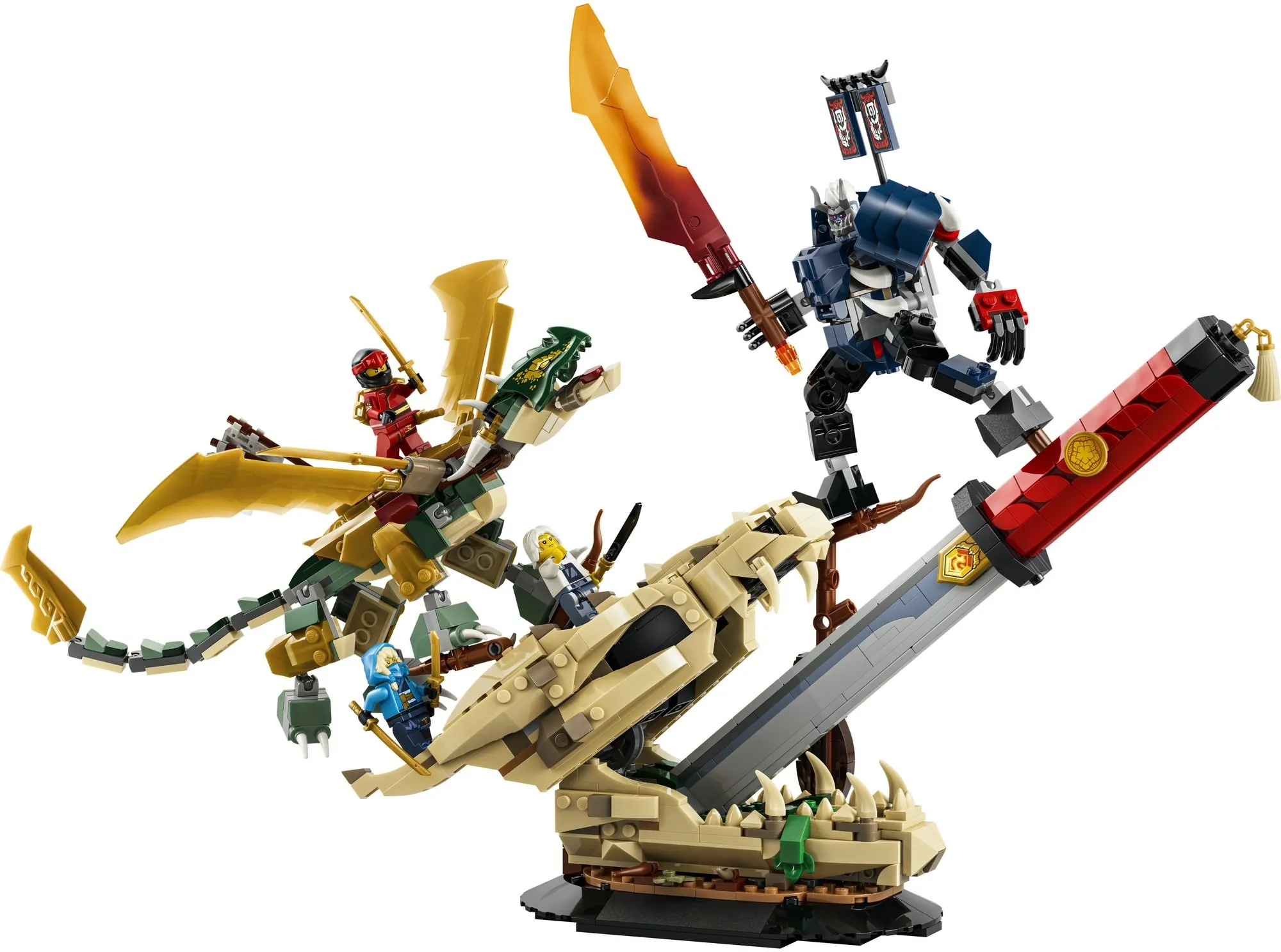 Конструктор LEGO NINJAGO 71871 Битва за Драконье лезвие