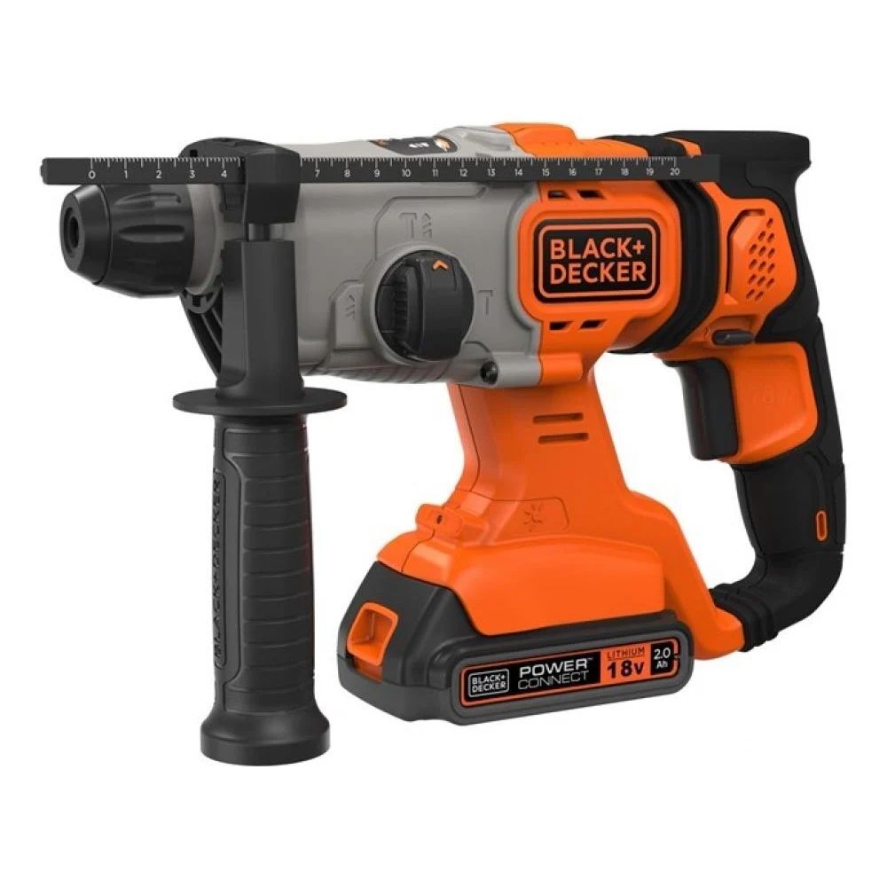 Перфоратор аккумуляторный SDS+ Black&Decker BCD900M1K 14.0 Ah/18 V с ЗУ