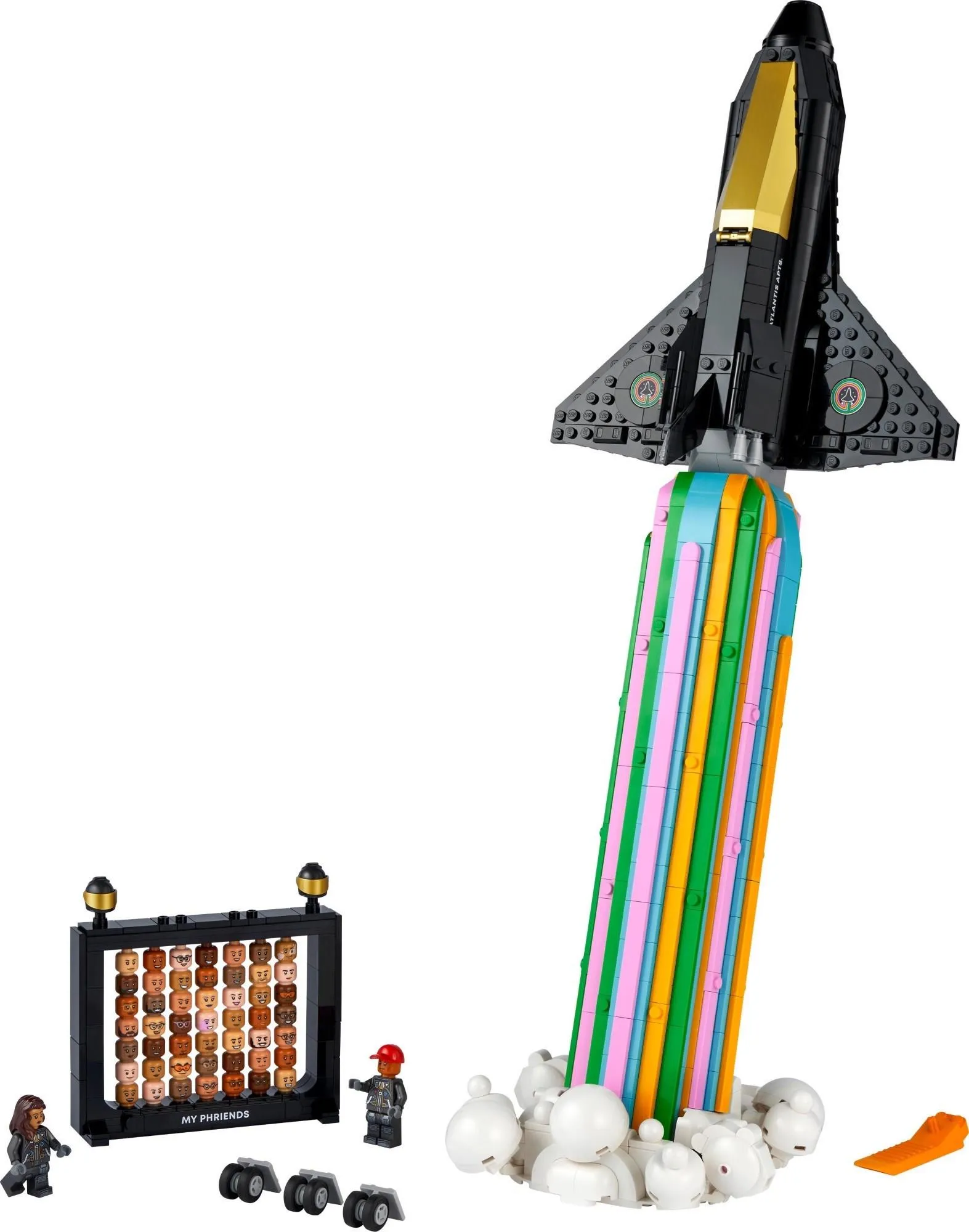 Конструктор LEGO Icons 10391 Радость с Фарреллом Уильямсом