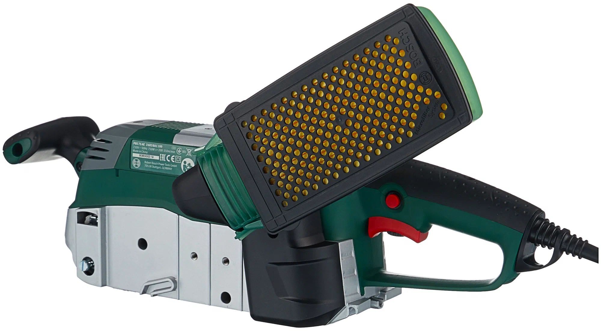 Ленточная шлифмашина Bosch PBS 75 AE-Set 06032A1101