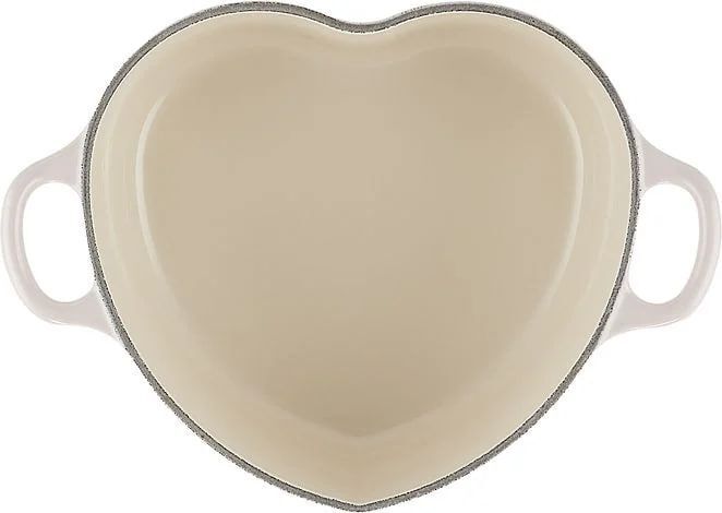 Кастрюля с крышкой Le Creuset , форма сердца, 20 см / 1,9 л, цвета коралловой розы (LEC00184)