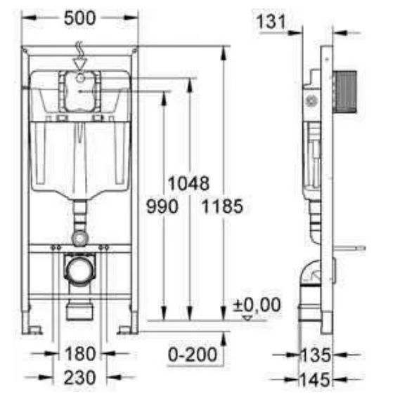 Набор 5в1 Grohe Rapid set 39448000+A34647L000+534631