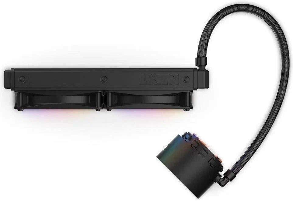 Система жидкостного охлаждения NZXT Kraken Elite 240 RGB, чёрная