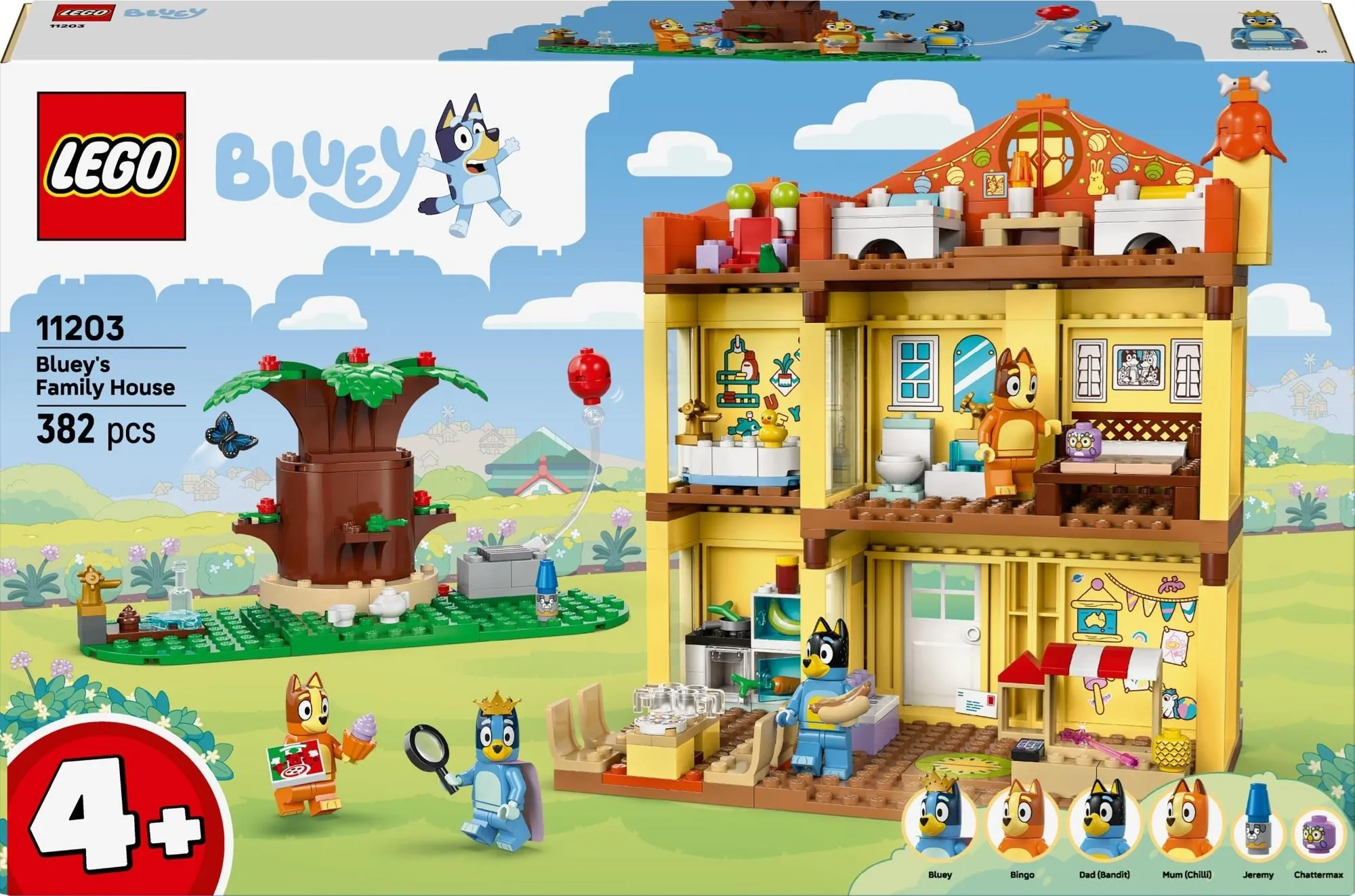 Конструктор LEGO Bluey 11203 Семейный дом Блуи