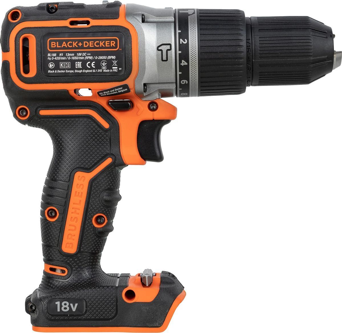 Аккумуляторная ударная дрель-шуруповерт BLACK+DECKER BL188N