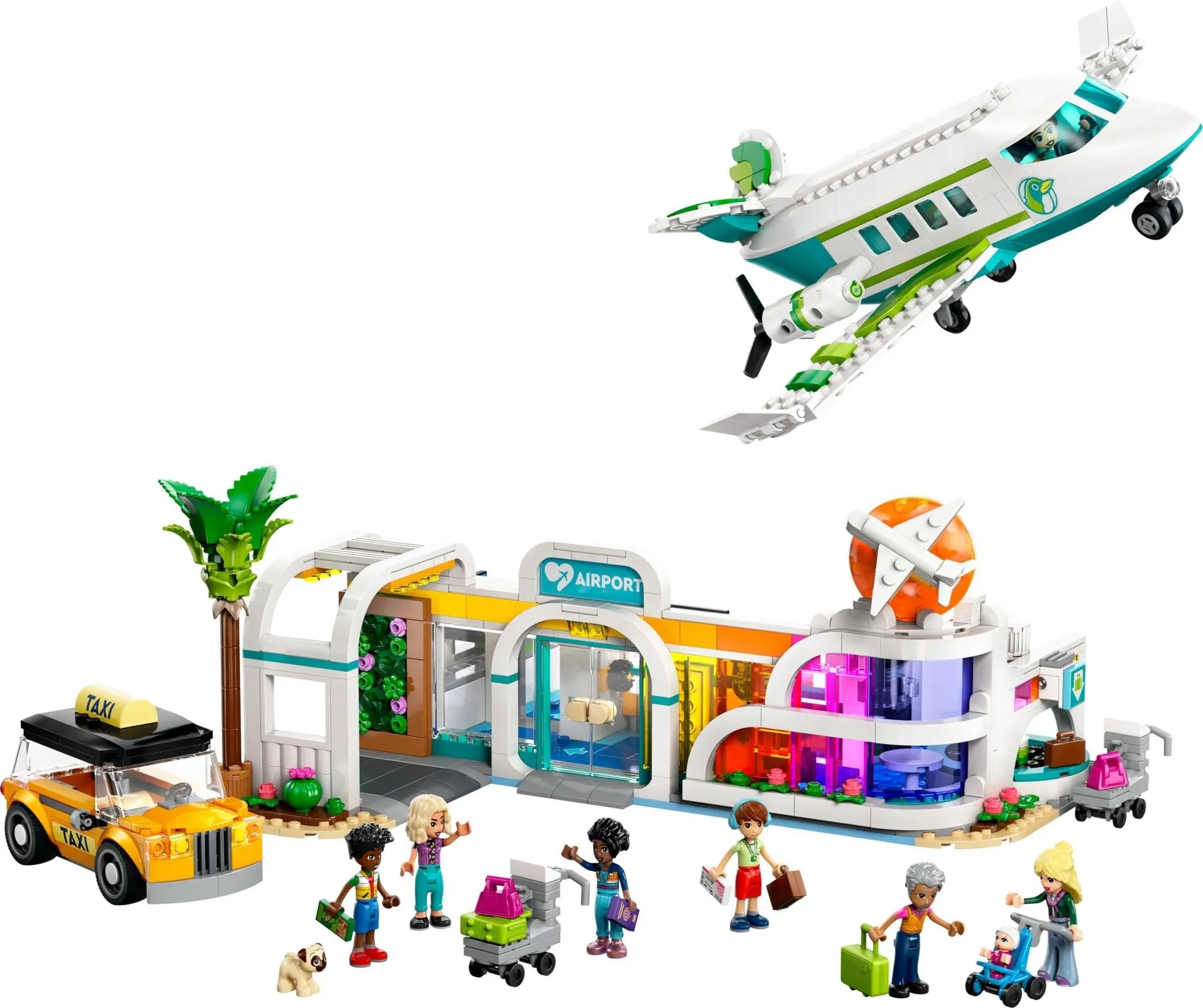 LEGO Friends 42656 Самолёт и аэропорт в городе Хартлейк-Сити