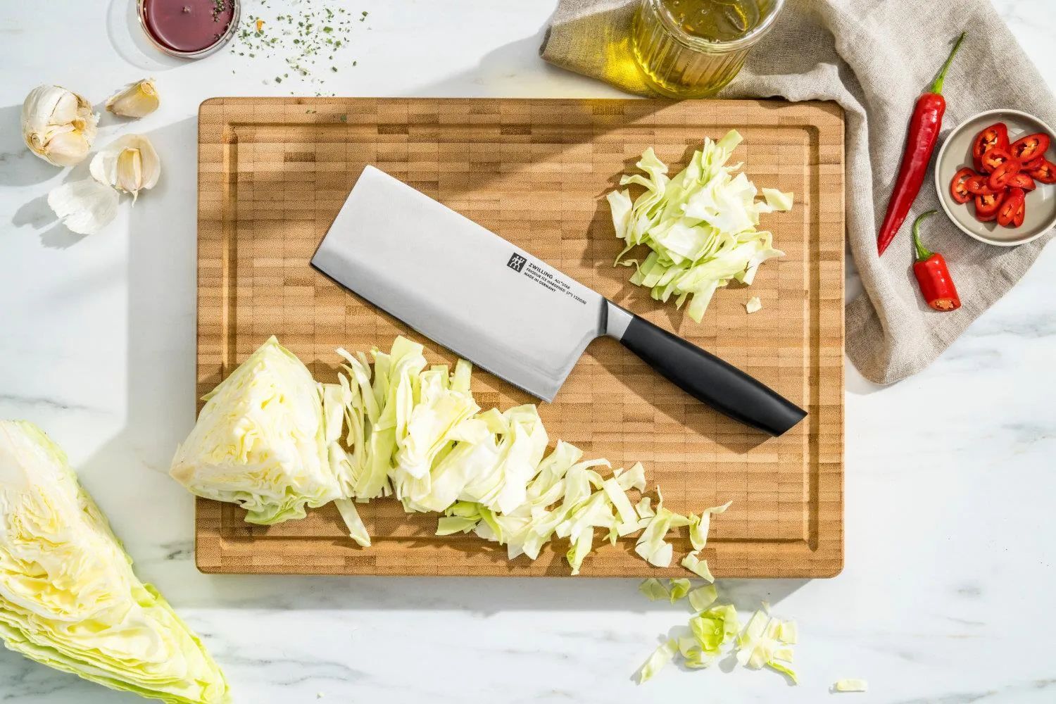Китайский тесак Zwilling All Star Silver 337821840