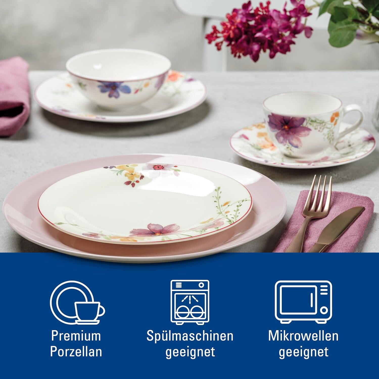 Набор посуды Villeroy & Boch Mariefleur Basic 10 шт