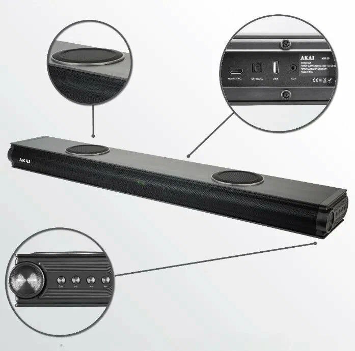 Саундбар AKAI ASB-29 HOME CINEMA 2.2
