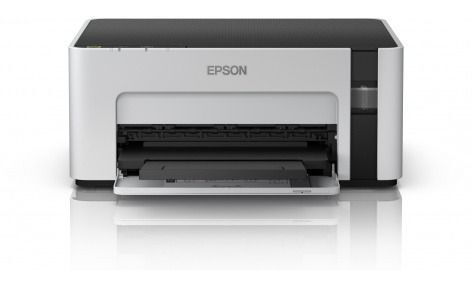Принтер струйный Epson M1100, ч/б, A4, серый/черный