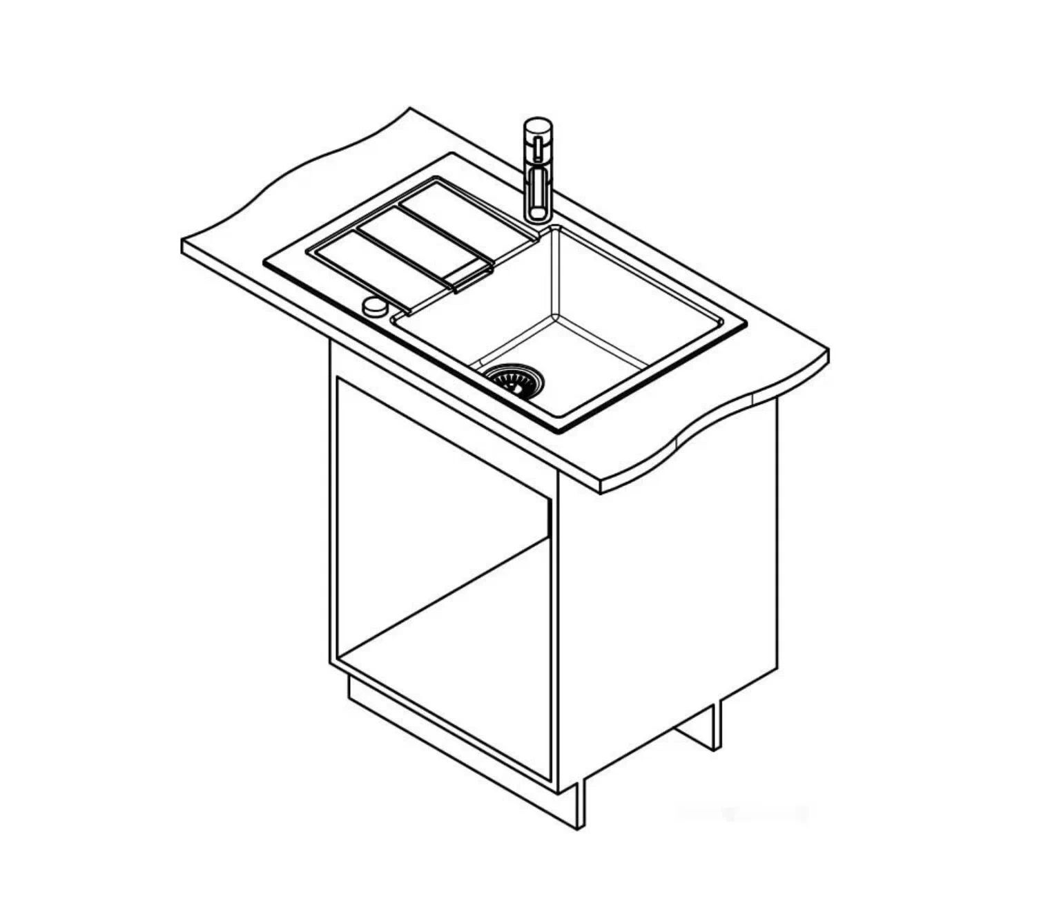Кухонная мойка FRANKE S2D 611-78 XL оникс