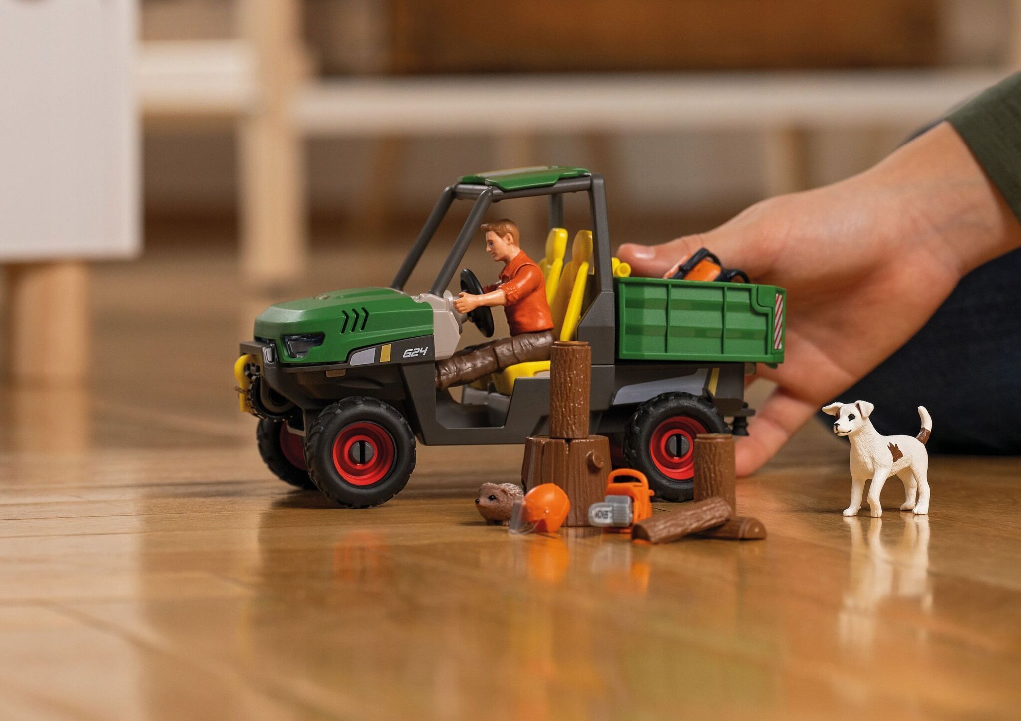 Фигурка Работа в лесу Schleich 42659