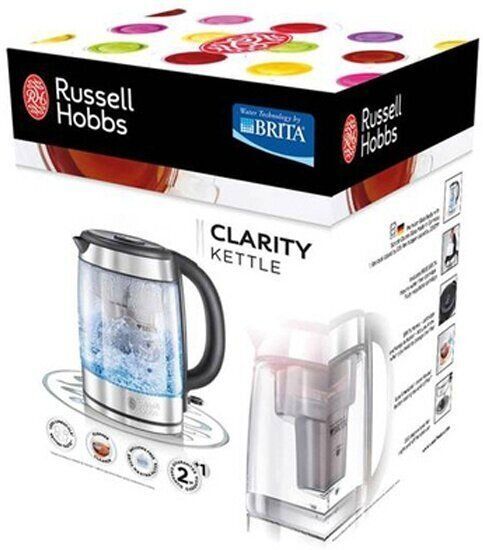 Электрический чайник Russell Hobbs 20760-57, серебристый