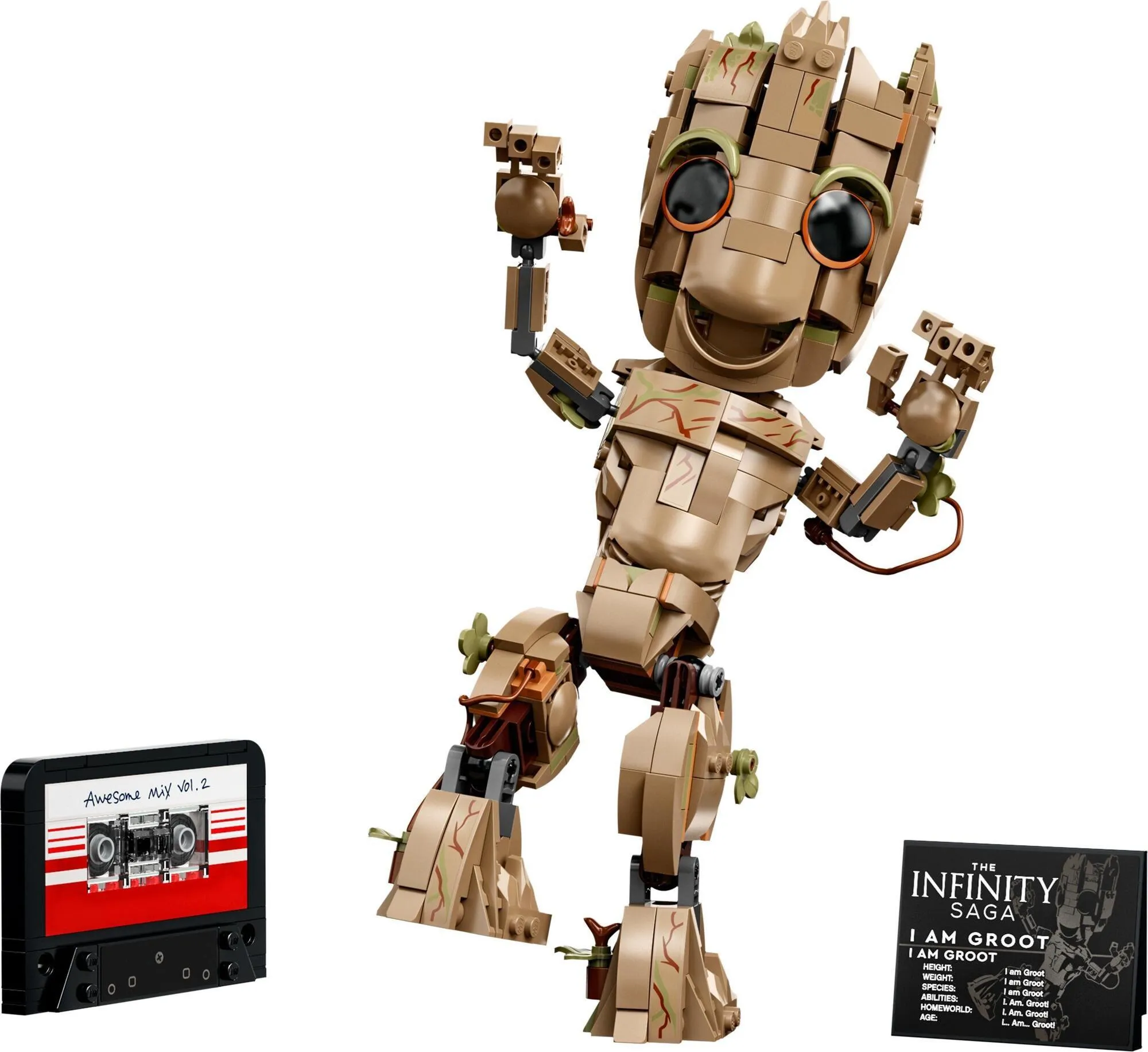 Конструктор LEGO Marvel 76217 Я есть Грут