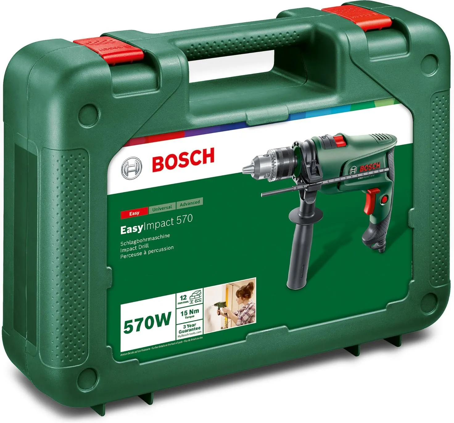 Ударная дрель Bosch EasyImpact 570 0603133220