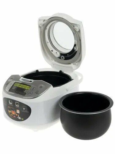 Мультиварка Tefal RK812132, белый/серебристый