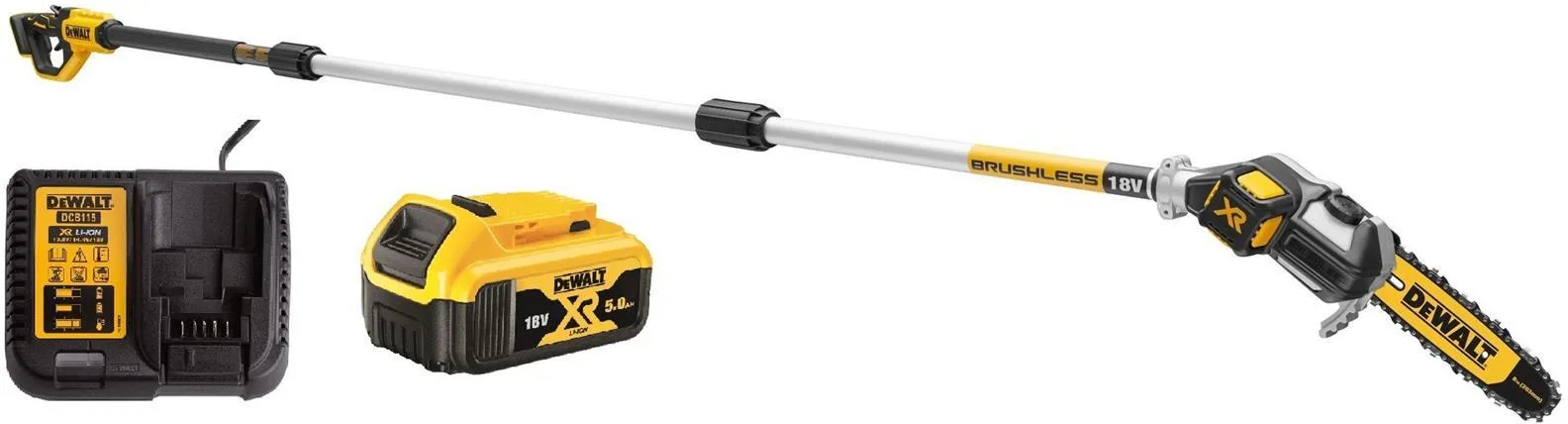 Аккумуляторный высоторез DeWalt DCMPS567P1
