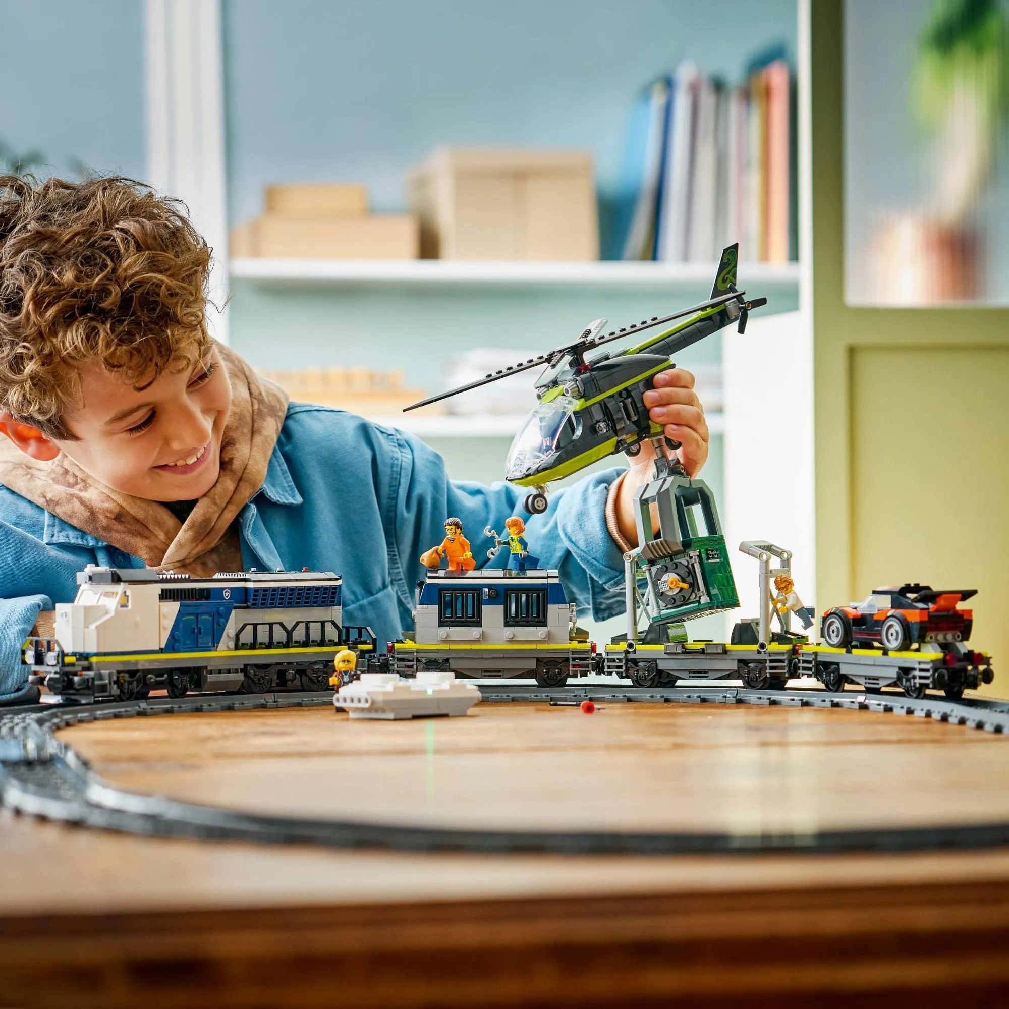 Конструктор LEGO City 60508 Ограбление полицейского поезда