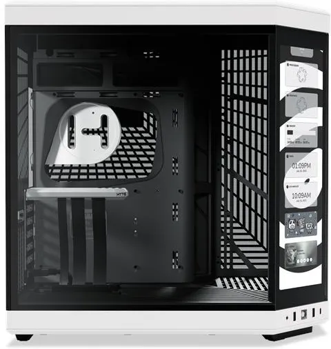 Компьютерный корпус HYTE Y70 Touch White/Black (CSHYTEY70BWL)