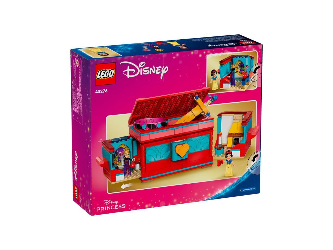 LEGO Disney Princess 43276 Шкатулка для украшений с Белоснежкой