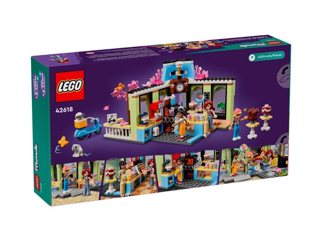 LEGO Friends 42618 Кафе в Хартлейк-Сити