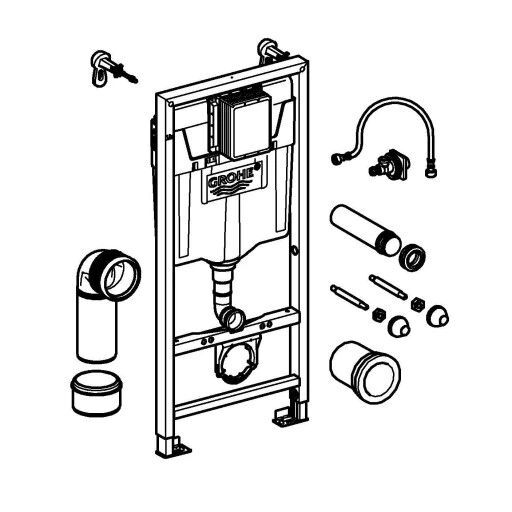 Комплект для унитаза Grohe Solido 39069000