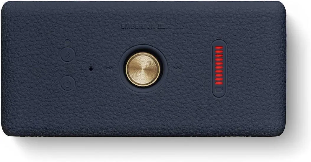 Портативная Bluetooth-колонка Marshall Emberton III, синяя