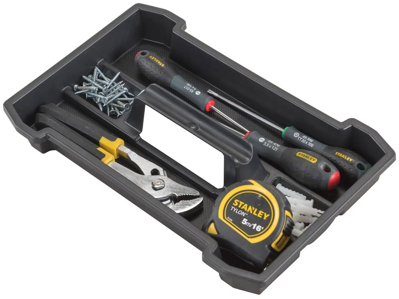 Ящик-тележка STANLEY STST1-80150 Essential Chest, 64.5x34.5x40 см, 26.2' , черный