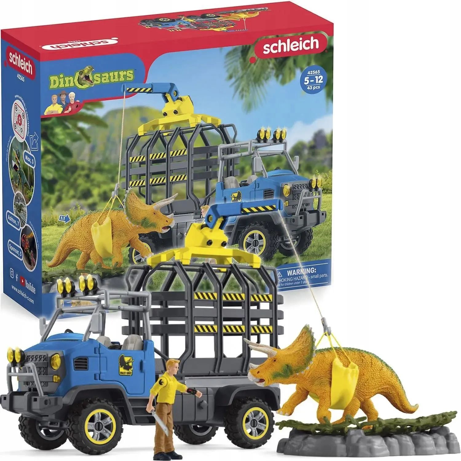 Игровой набор Schleich Dino Truck 42565