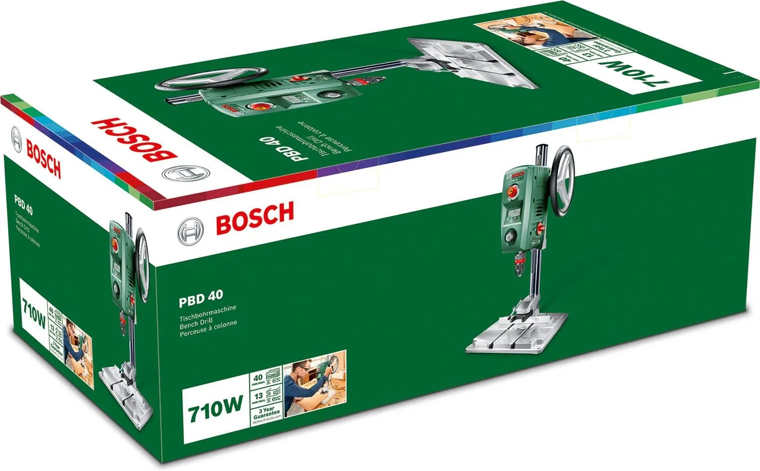 Настольная сверлильная машина Bosch PBD 40 0603B07000