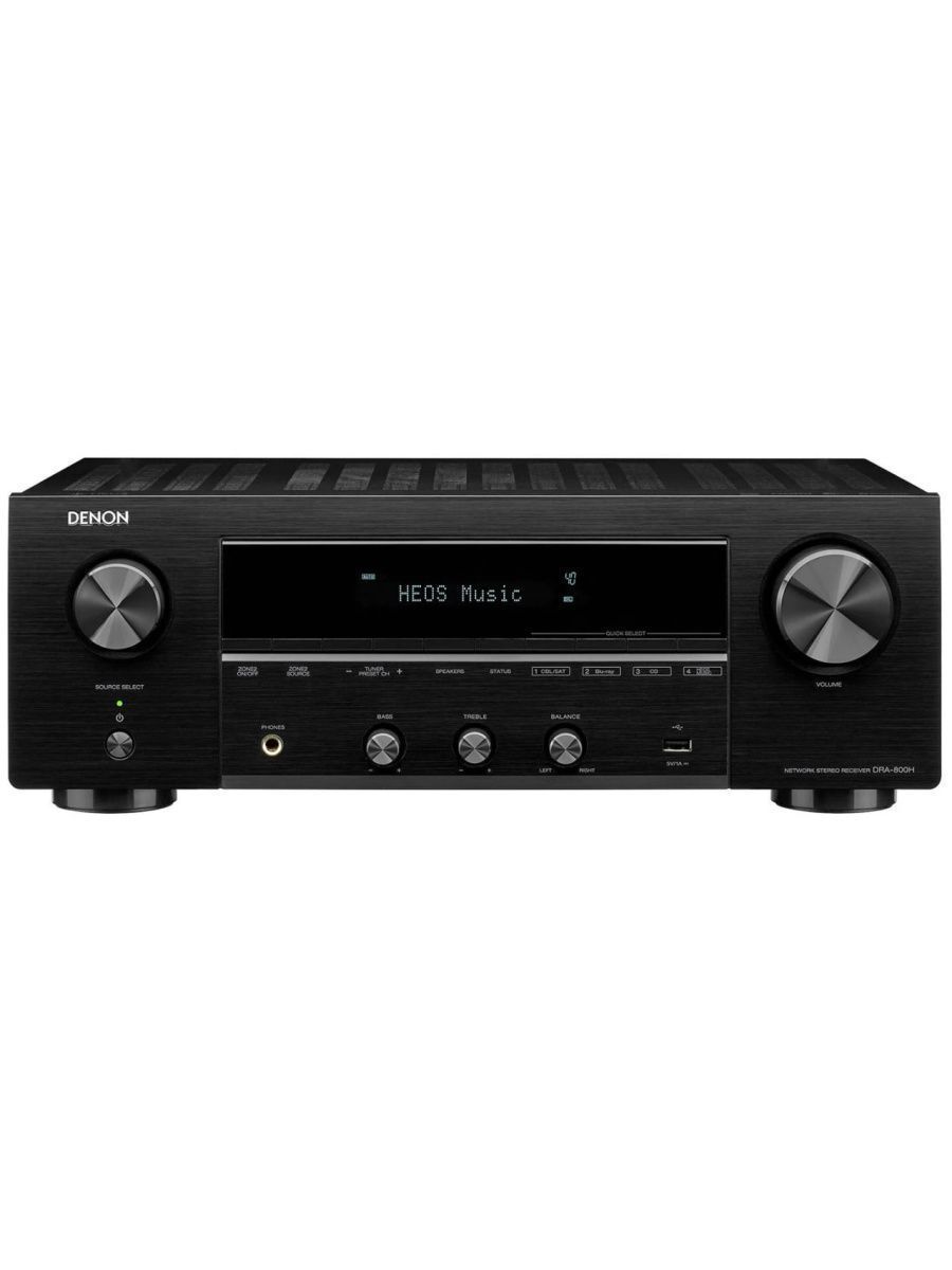 AV-ресивер стерео Denon DRA-800H, black