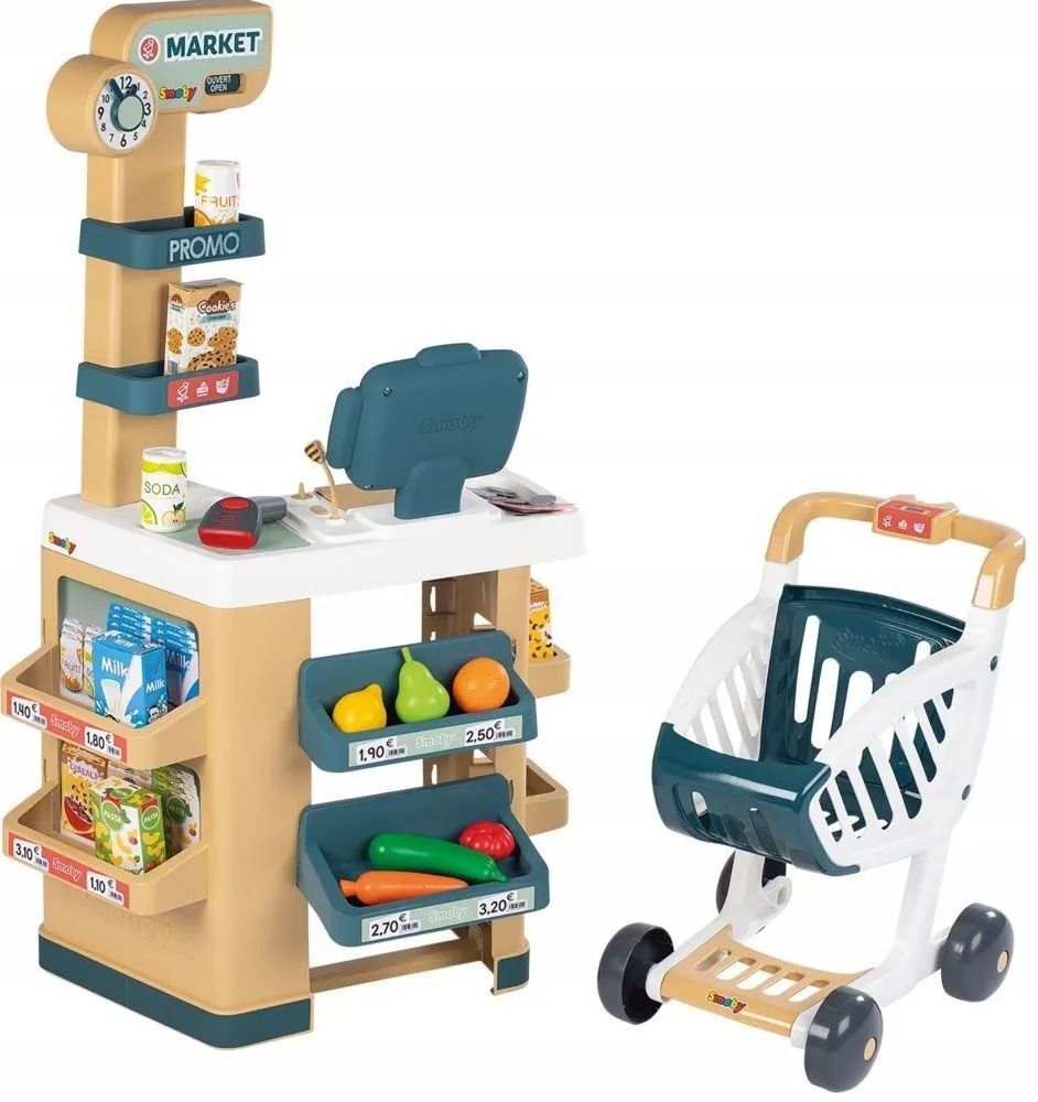 Игровой набор Smoby Market 350238 (продуктовый магазин с кассой)