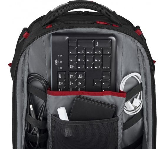 Рюкзак для геймера WENGER PlayerOne 611650 черный 29 л