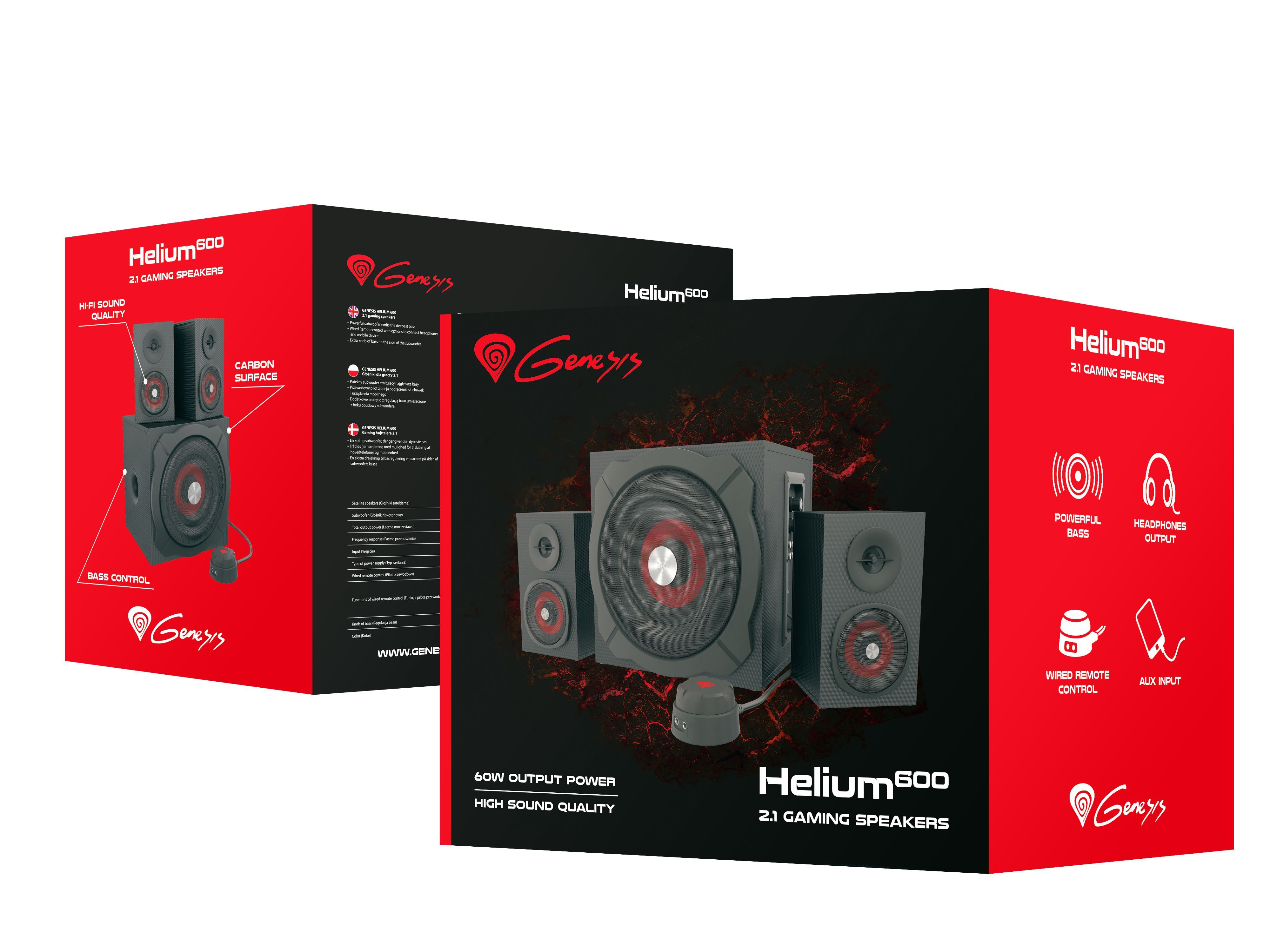 Динамики Genesis Helium 600 (NCS-0856)