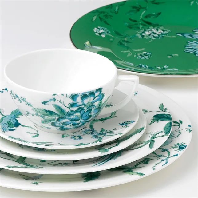 Набор из 2 чашек с блюдцами для чая Wedgwood Jasper Conran Chinoiserie White 200 мл (40005336)