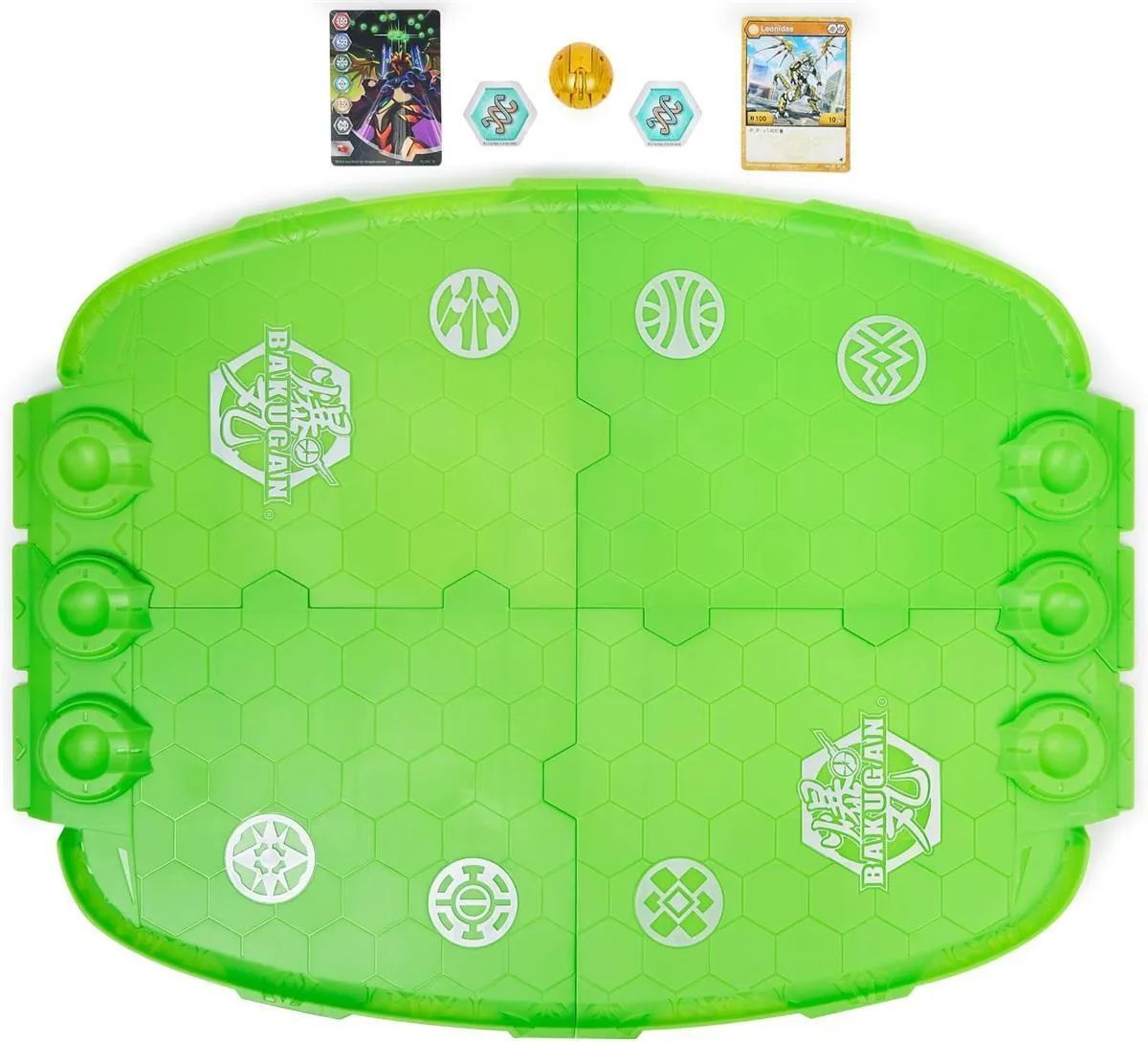 Фигурка Bakugan Evo Battle Arena - Боевая арена + фигурка Леонидас - Бакуган 6062734